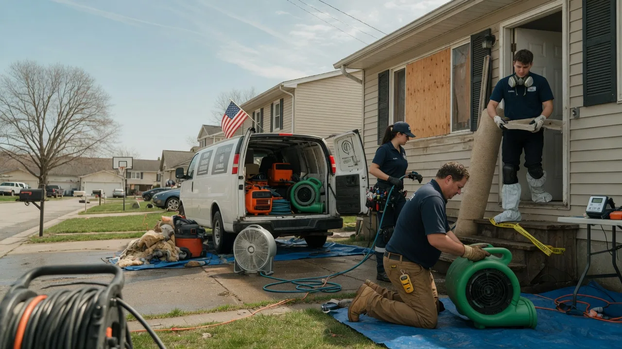 Water Damage Restoration in Rolesville, NC near me